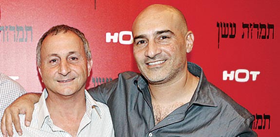 עודד דוידוף, הרצל עוזר, הקרנת בכורה "תמרות עשן" / צילום: ראובן שניצר