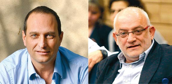 יוני בן מנחם אמיר גילת / צילום: אוריה תדמור איל יצהר