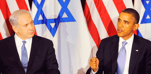 ברק אובמה בנימין נתניהו / צלם: בלומברג