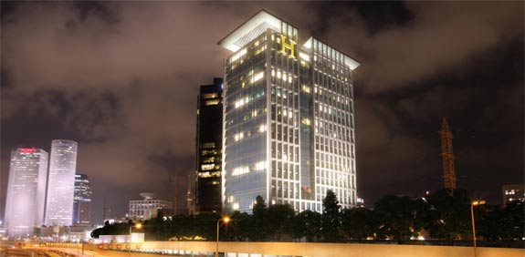 מגדל H-Tower של חג'ג' / הדמיה:  Viewpoint