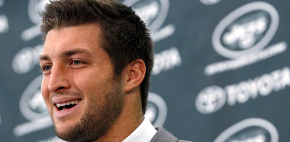 טים טיבו, ניו יורק ג'טס, פוטבול, NFL / צלם: רויטרס