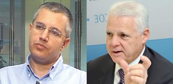 אהוד רוקח וג'ו טוצ'י / צילום: גלובס טיוי, תמר מצפי 