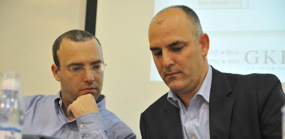 פרופ' שרון חנס פרופ' אהוד קמר / צילום: בן יוסטר