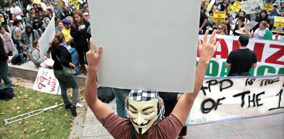 מחאה / צילום: רויטרס