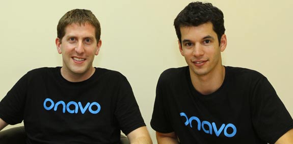 המייסדים של Onavo (מימין): רואי טיגר וגיא רוזן / צלם: מאיר פינטו