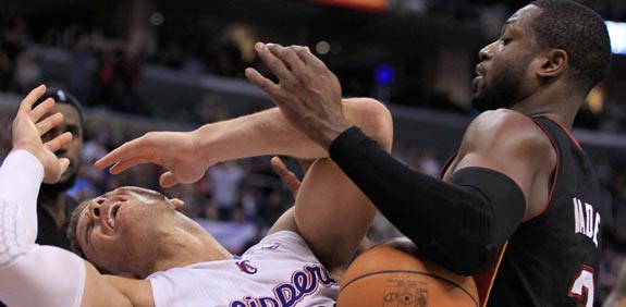 בלייק גריפין דוויין ווייד NBA  / צילום: רויטרס