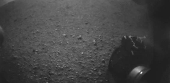 צילום ממעבדת החלל Curiosity / צילום: רויטרס