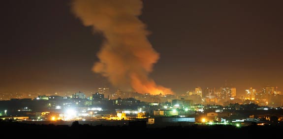 עמוד ענן / צילום: רויטרס