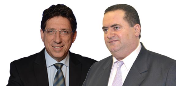 ישראל כץ חגי גולן / צילום: תמר מצפי