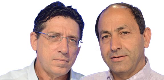 רמי לוי  חגי גולן / צילום: תמר מצפי