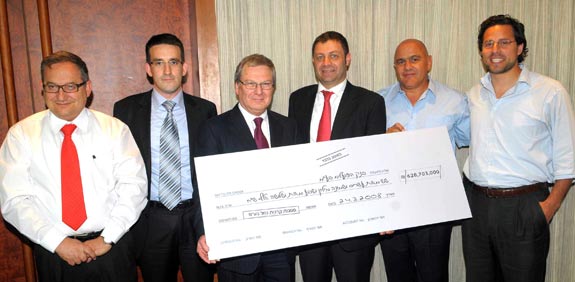 ג'רמי בלאנק דני דנקנר אריק שטיינברג רועי ורמוס בארי בן זאב / צילום: סיון פרג'