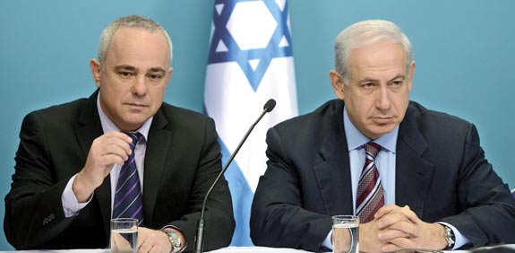 בנימין נתניהו יובל שטייניץ / צילום: אוריה תדמור