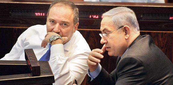 בנימין נתניהו אביגדור ליברמן  / צלם : אוריה תדמור