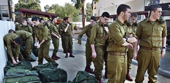 מתגייסים לצה"ל / צילום אילוסטרציה: בן אברהם - במחנה