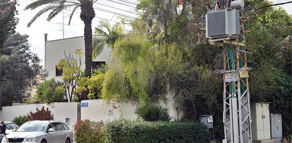 הבית של דודי אפל בתל ברוך / צילום: תמר מצפי