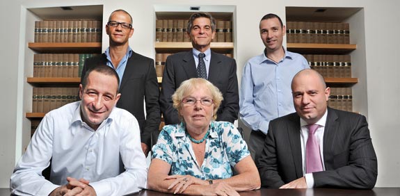 יעקב אנוך שרה פרזנטי דוד עבדי ערן פרזנטי צבי פירון קובי סרוב / צילום: איל יצהר