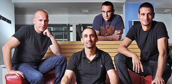 חן ענבר, ירון מרחב, רובי ניסן, גיא קלנר, משרד הפרסום ענבר מרחב / צילום: איל יצהר