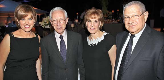 דוד ברודט, גליה מאור, סטנלי פישר, רקפת רוסק עמינח, בל"ל נפרד מגליה מאור / צילום: יוסי כהן