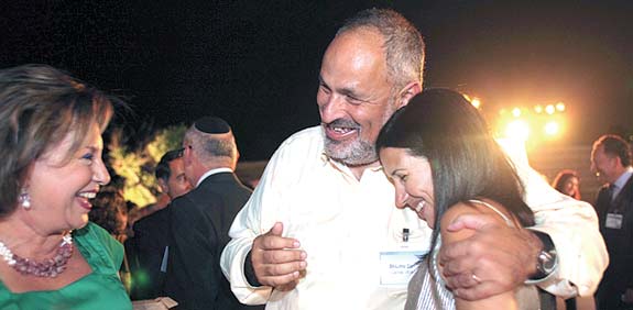 מיכל ברק, שלמה דברת, נאוה ברק / צילום: נועם כהן