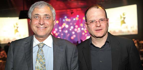 גיל שויד, מוטי זיסר, ערב התרמה ל"בית המאגר הלאומי לתורמי מח עצם" / צילום: אילן ספרא