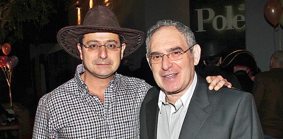 יוסף פרס, רונן טוב, עמותת נאמני מרכז שניידר / צילום: יוסי כהן