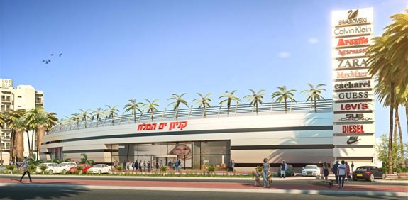 קניון ים המלח / הדמייה: 3d vision studio