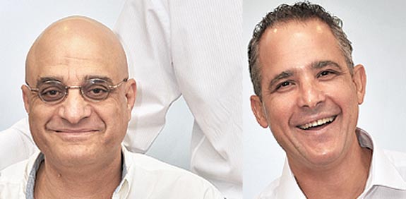 Shaul and Dori Nawi picture: Ben Yuster