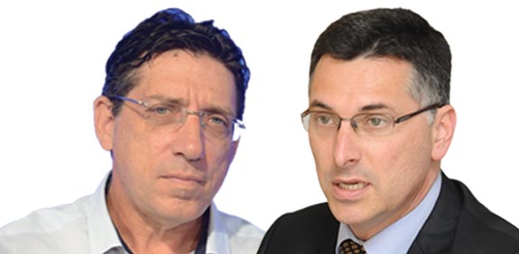 חגי גולן גדעון סער / צילום: תמר מצפי