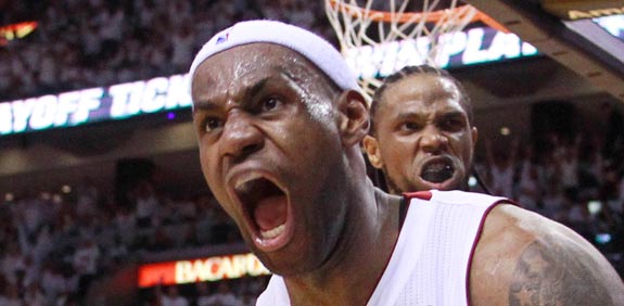 לברון ג'יימס, מיאמי היט, NBA / צלם: רויטרס 