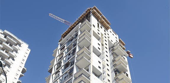 דירת פנטהאוז רמת גן בנין / צילום: תמר מצפי