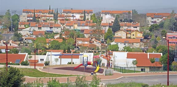 שכונת מגורים באריאל / צילום: איל יצהר