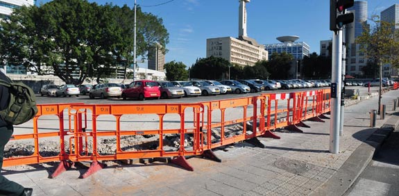 חומת קפלן בבסיס הקריה / צילום:  אריק חרמוני אלון בסון משרד הביטחון