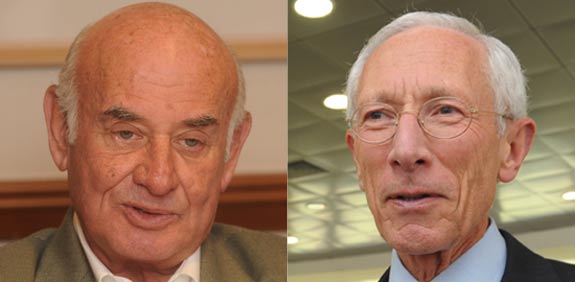 סטנלי פישר יעקב פרי / צילום: איל יצהר