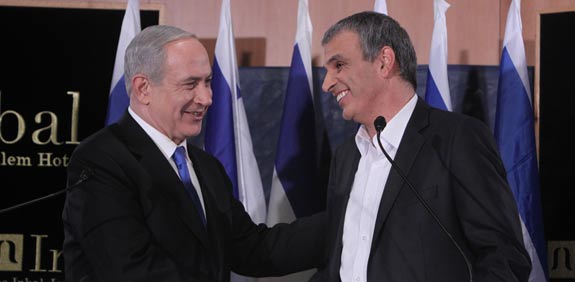 משה כחלון בנימין נתניהו / צילום: אוריה תדמור 