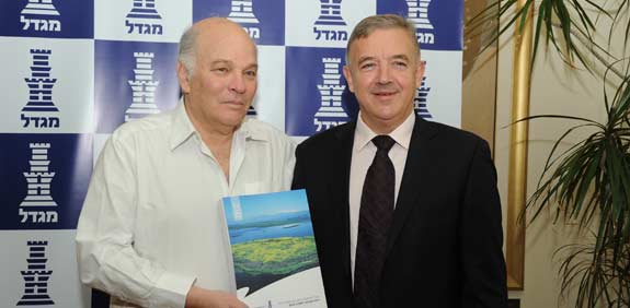 יונל כהן ואהרון פוגל/ צילום: איל יצהר