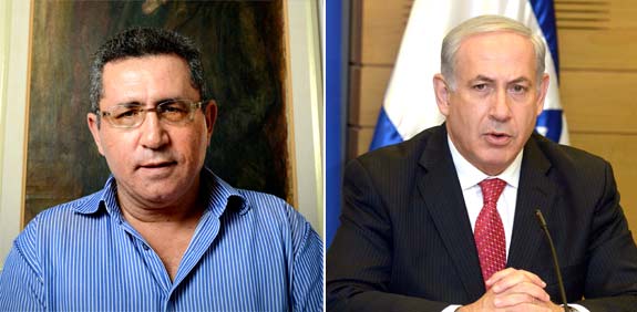 בנימין נתניהו, עופר עיני, שביתה בנמלים / צילומים: איל יצהר