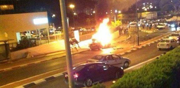 פיצוץ הרכב באשקלון