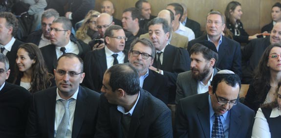 נוחי דנקנר  ומוטי בן משה  / צילום: תמר מצפי