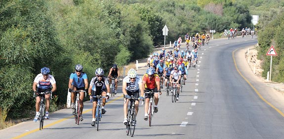 מסע אופניים אל חוף בצת  / צילום: עמיקם חורש באדיבות קקל