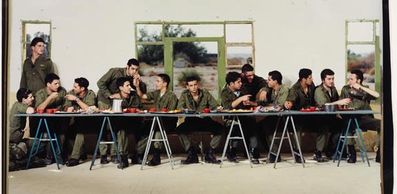 ללא כותרת - הסעודה האחרונה 1999. עדי נס / צילום: סותבי'ס