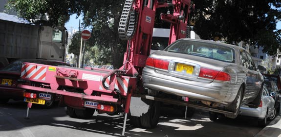 רכב נגרר / צילום: תמר מצפי