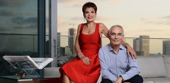 עמוס ונוני מלכא / צילום: איל יצהר