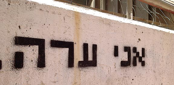גרפיטי / צילום: גיא שרת
