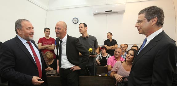 דני אילון אביגדור ליברמן / צילום: יוסי זמיר