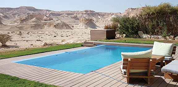 הבריכה של חבצלת בישוב צוקים/ צילום: ששי חורש