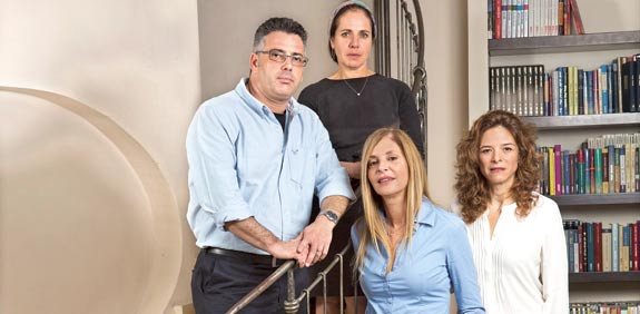 כהנא, זמיר, אייכנולד-דביר ובן גנץ / צילום: אלון רון