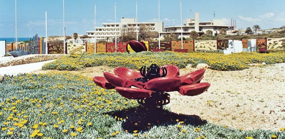 אתר ההנצחה בנתניה לזכר חללי חיל החימוש / צילום:פראנס לבה נדב