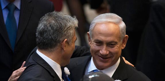 בנימין נתניהו יאיר לפיד / צילום: רויטרס
