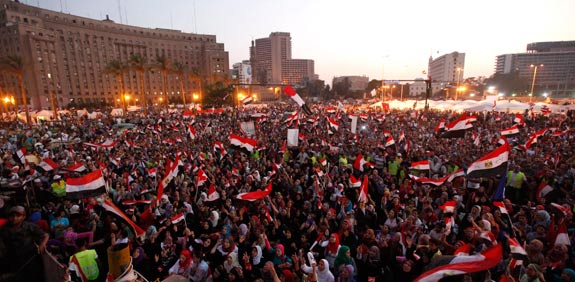 הפגנות במצרים / צילום: רויטרס