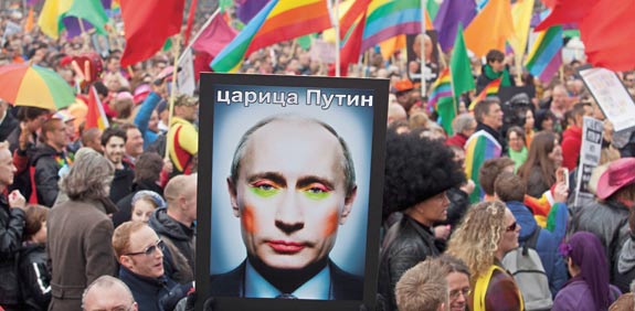 רדיפת ההומואים ברוסיה / צילום: רויטרס